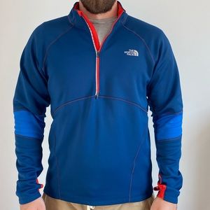 North Face Flash Dry Quarter Zip Fleece